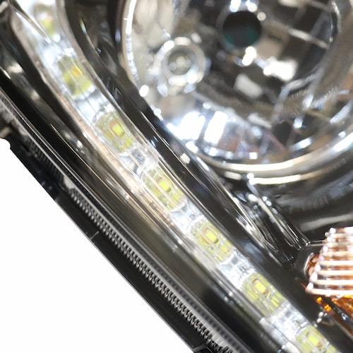 Fits 2013 2014 2015 2016 Kia Sportage Headlight Halogen w/ LED DRL